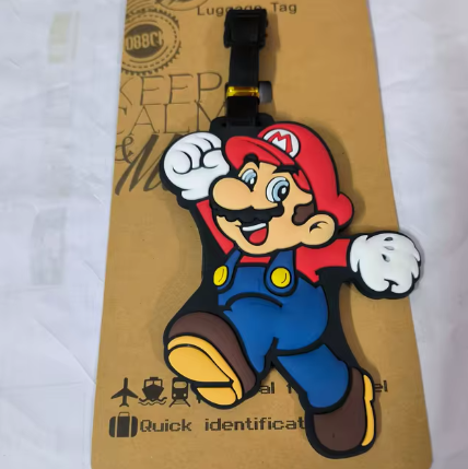 Tag para Maleta Super Mario Bros