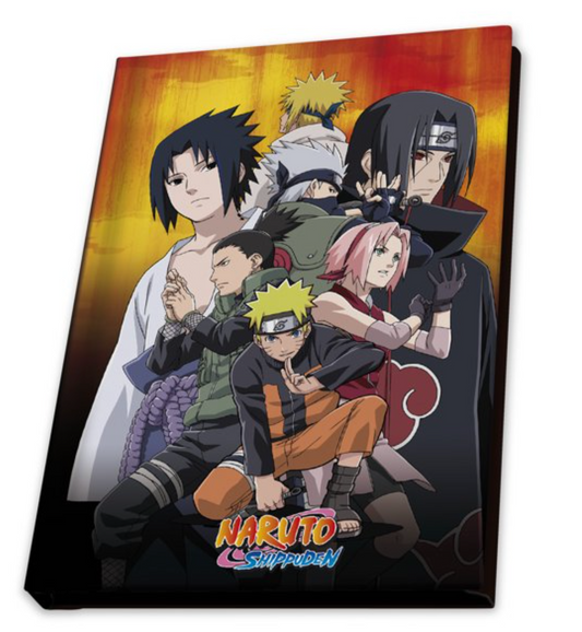 Set de regalo Naruto termo mas libreta, cuaderno