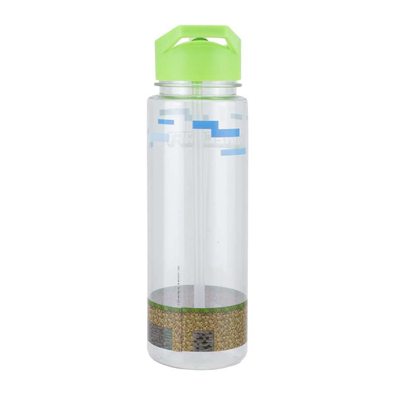 Botella de agua Minecraft con stickers