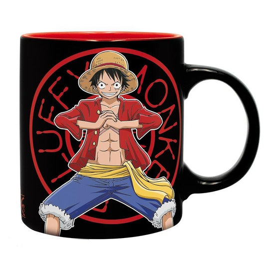 Set de regalo One Piece monkey D. luffy taza + Llavero + Cuaderno