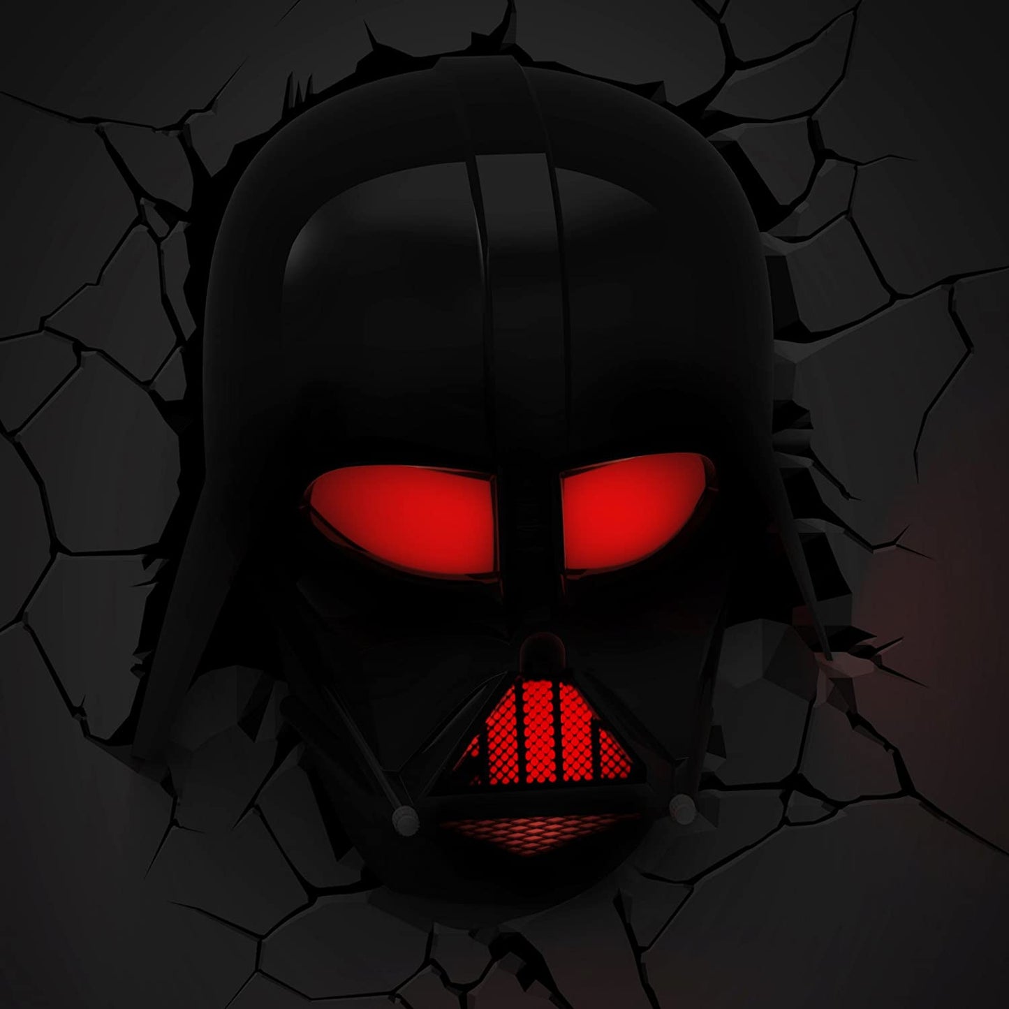 Lampara Cabeza Darth Vader de Pared
