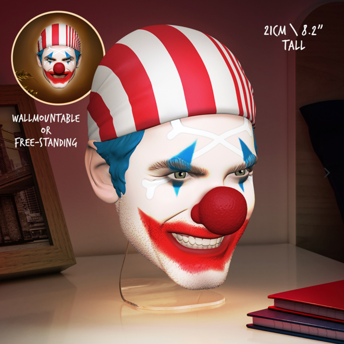 Lampara Buggy Mask Ligth One Piece