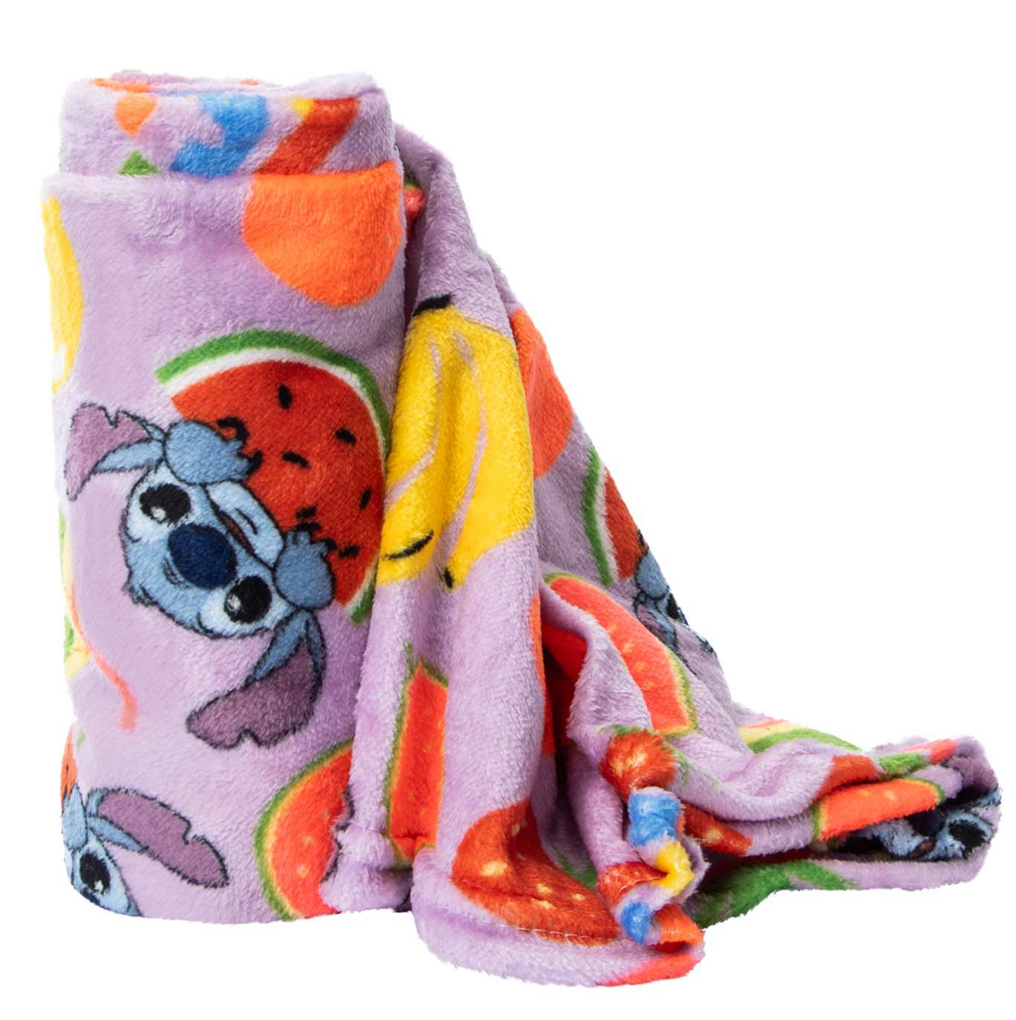 Manta o Cobija Stitch y Frutas