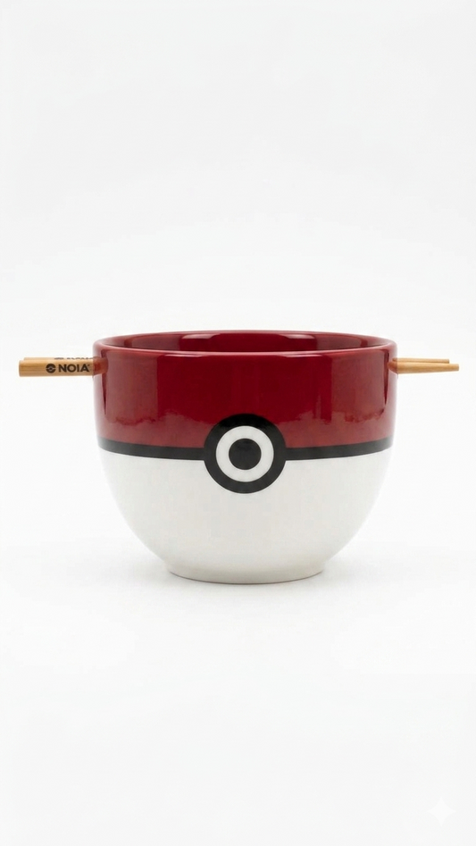 bowl Pokémon con palillos