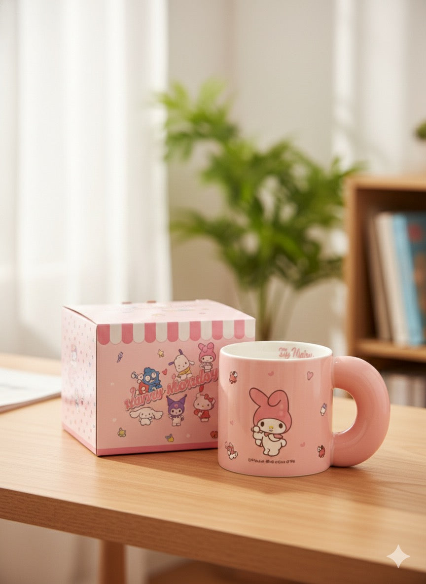 Taza de Asa Grande Sanrio