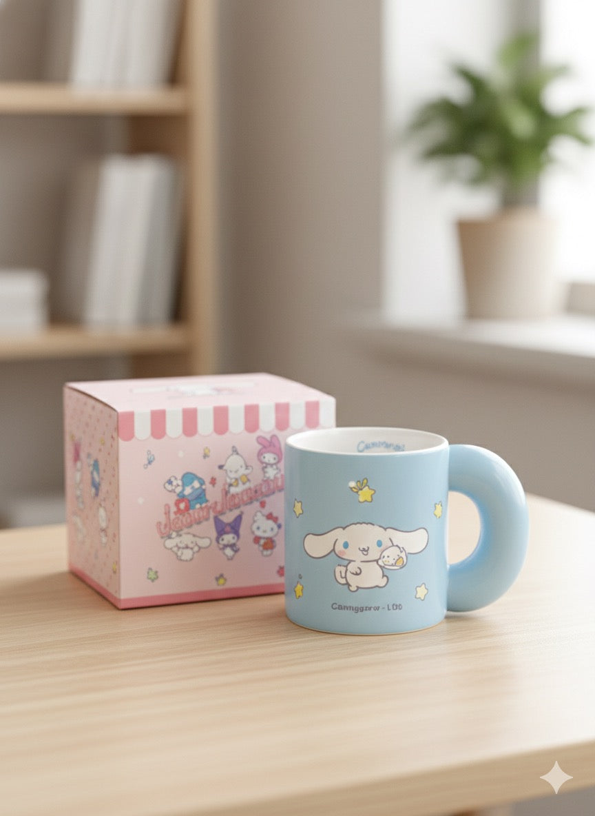 Taza de Asa Grande Sanrio