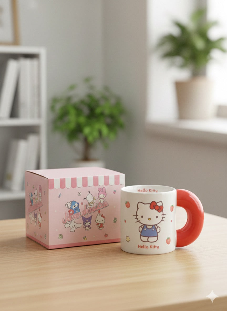 Taza de Asa Grande Sanrio