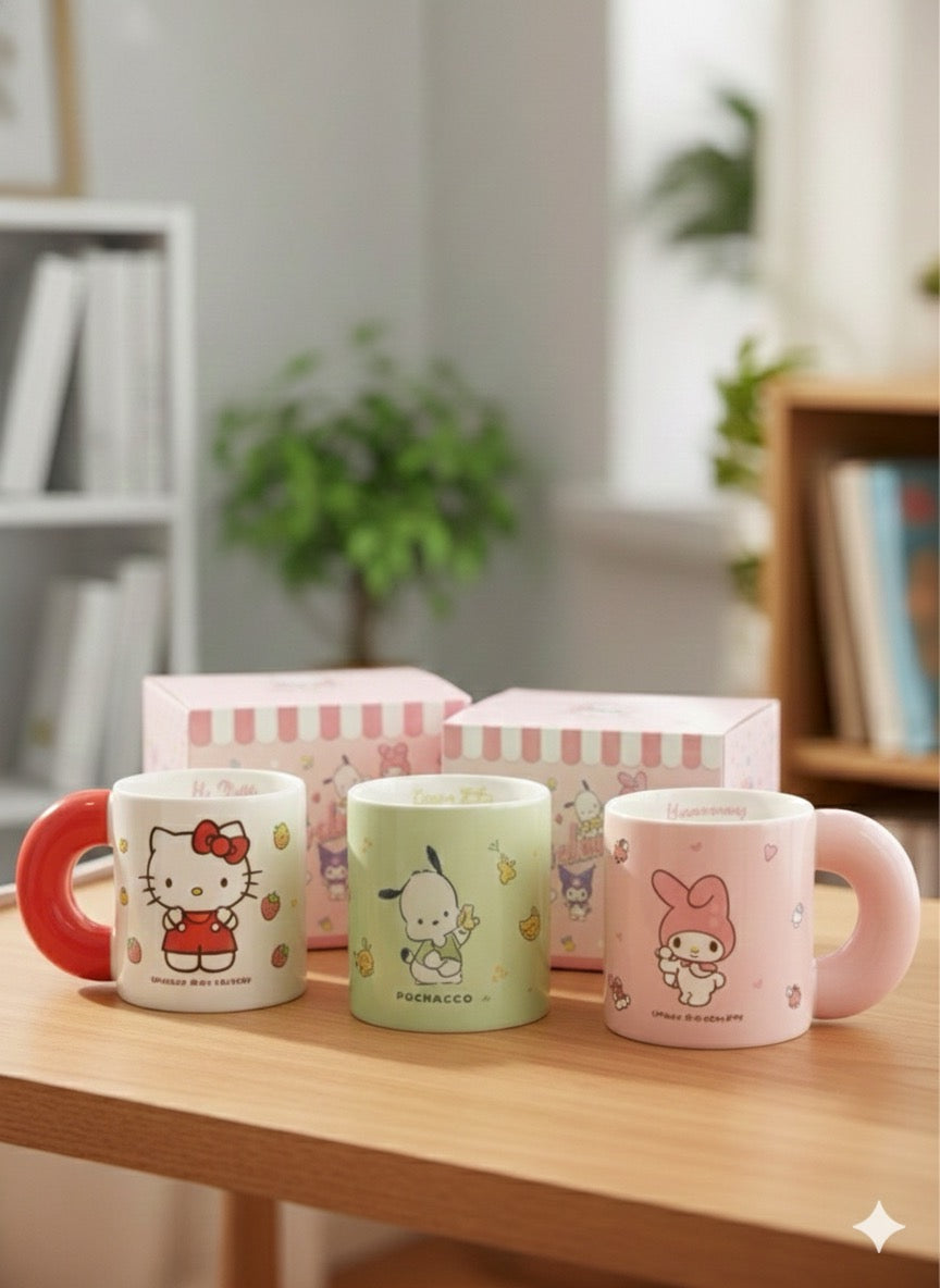 Taza de Asa Grande Sanrio