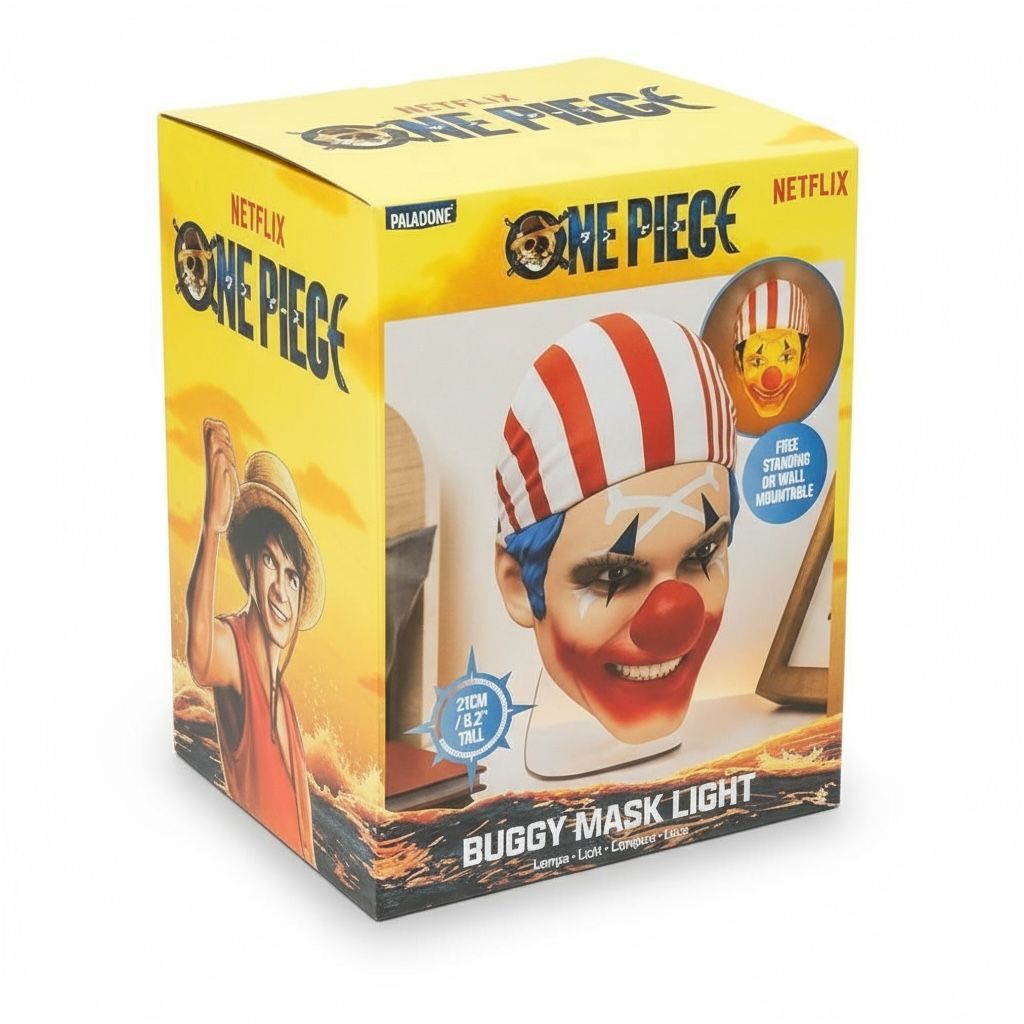 Lampara Buggy Mask Ligth One Piece