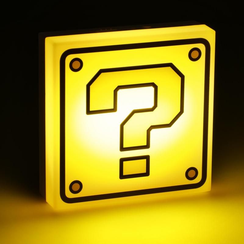Lampara Question block Super Mario Bros