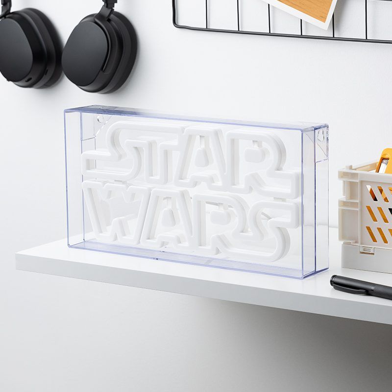 Lampara star Wars Logo neon