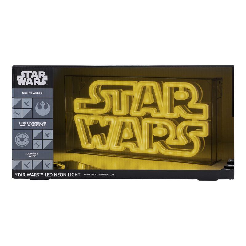 Lampara star Wars Logo neon