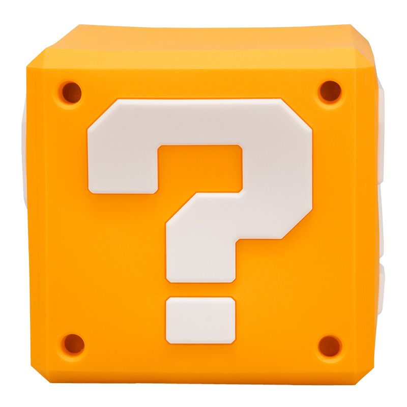 Lampara Super Mario Question Block Squishy